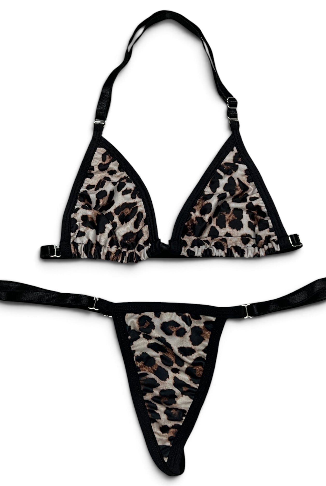 SUN KISSED TANNING BIKINI SET - MOON LEOPARD - Berry Beachy Swimwear