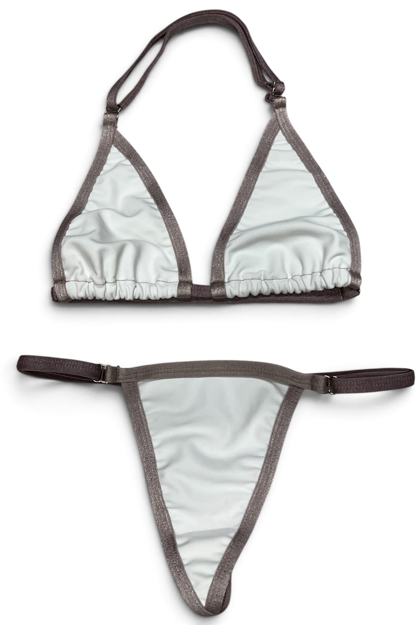 SUN KISSED TANNING BIKINI SET - MOON MIST - Berry Beachy Swimwear