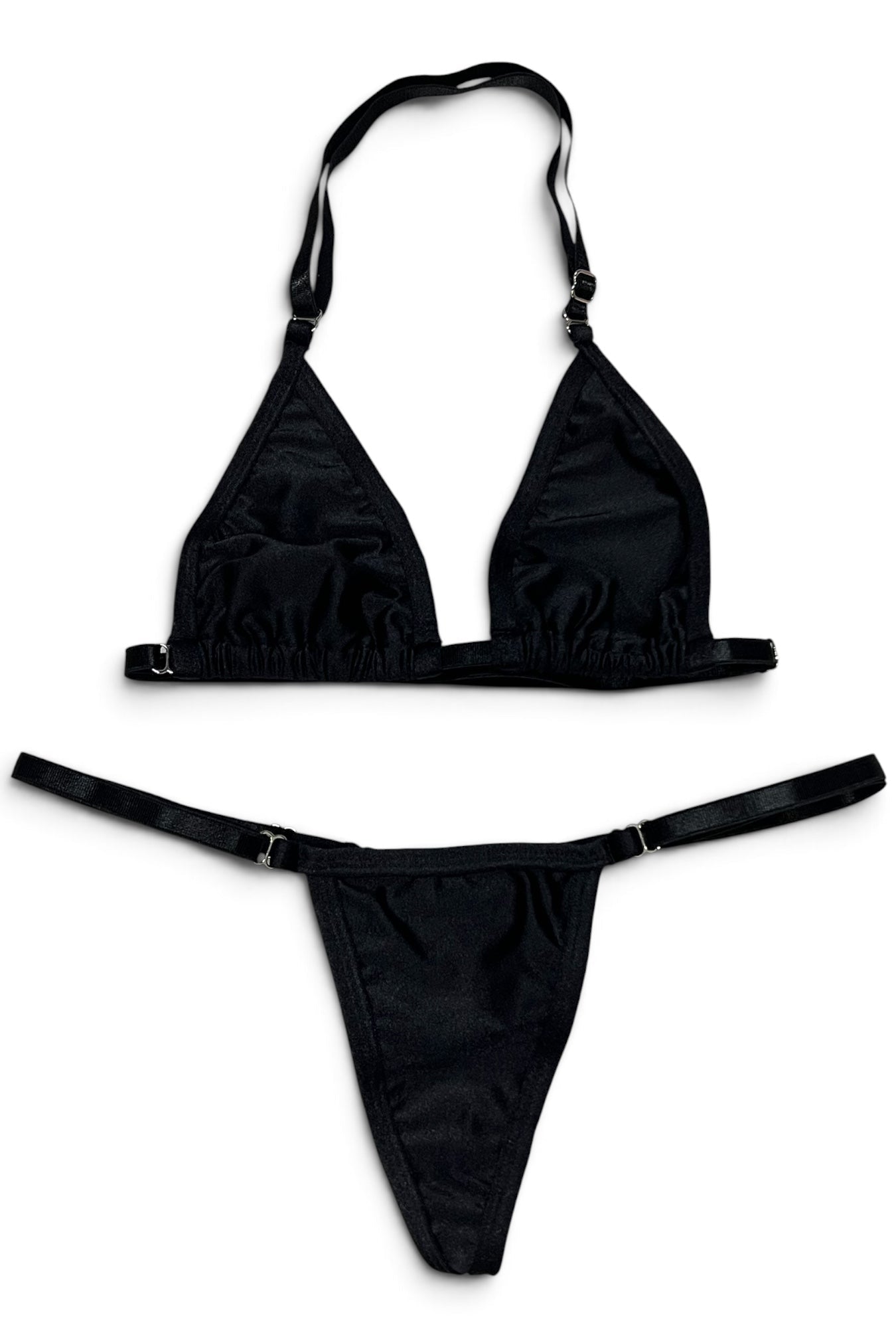 SUN KISSED TANNING BIKINI SET - ONYX - Berry Beachy Swimwear
