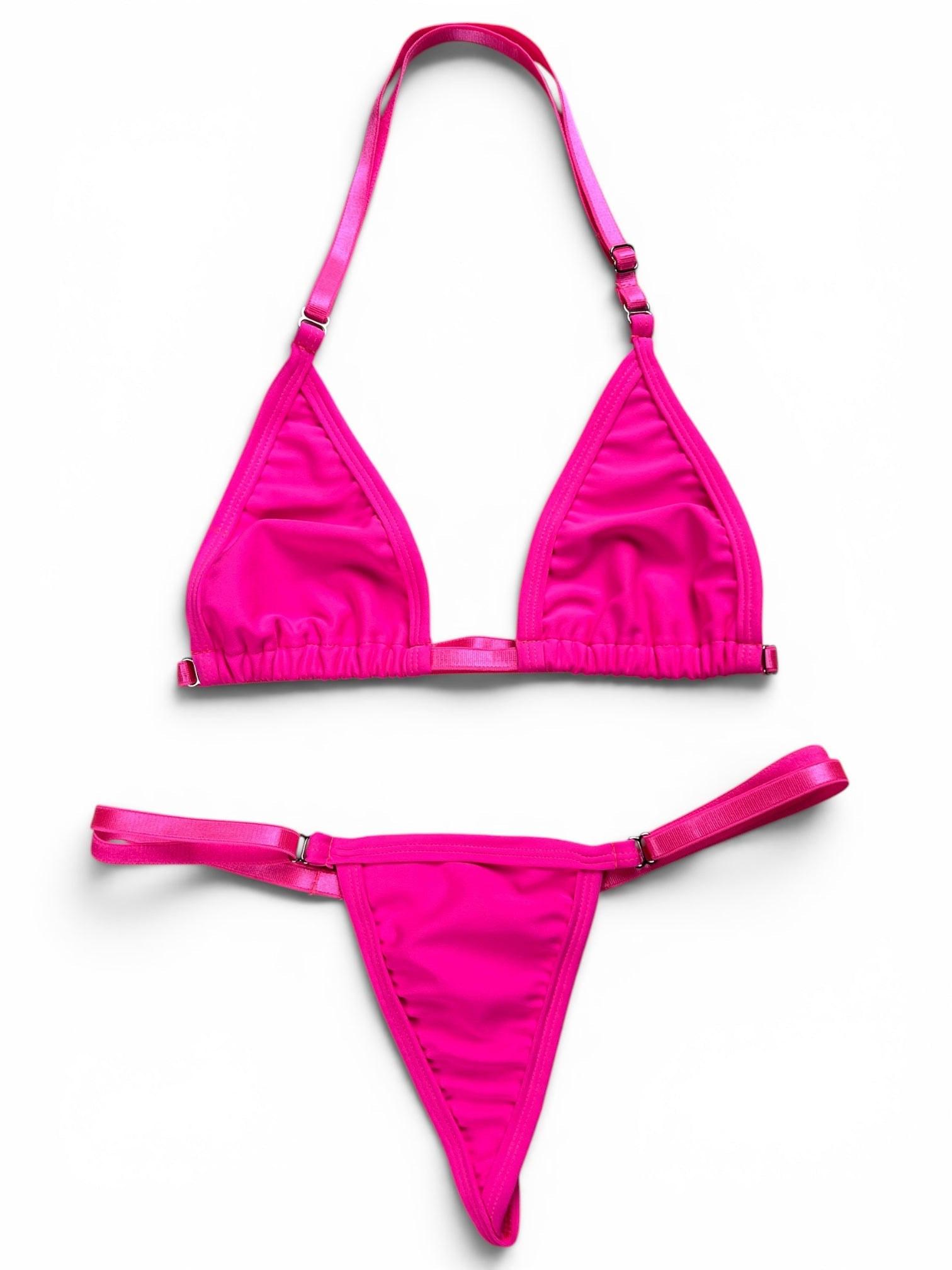 SUN KISSED TANNING BIKINI SET - PINK SANDS - Berry Beachy Swimwear