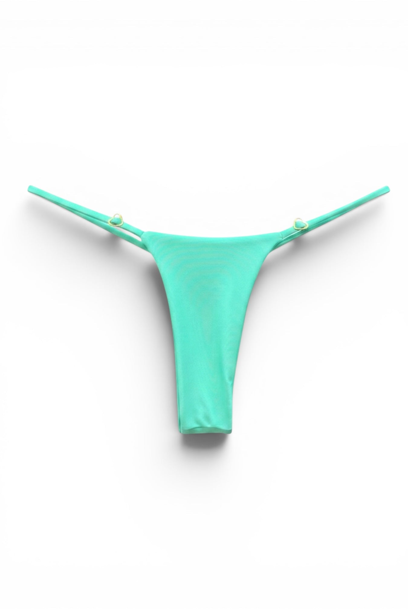 SWEETHEART THONG BOTTOM - SEA FOAM GREEN - Berry Beachy Swimwear