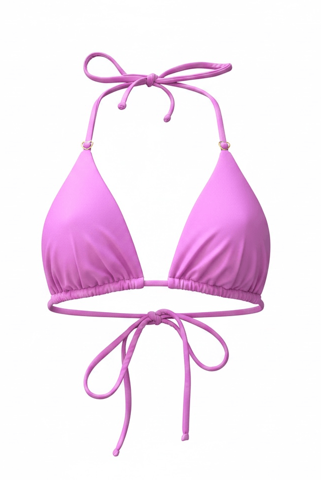 SWEETHEART TRIANGLE TOP - LAVENDER - Berry Beachy Swimwear