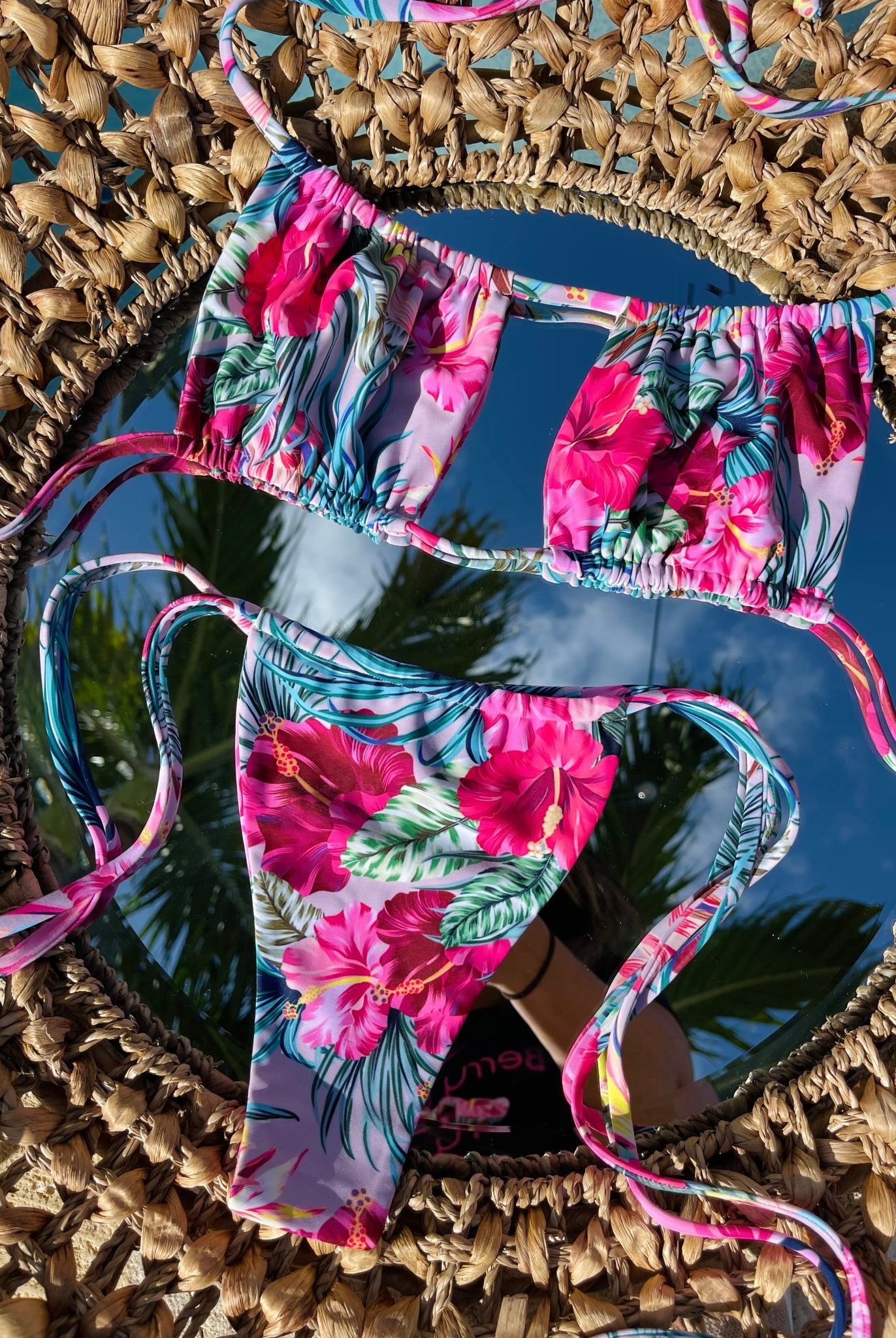 TAHITI SLIDE BOTTOM - Berry Beachy Swimwear