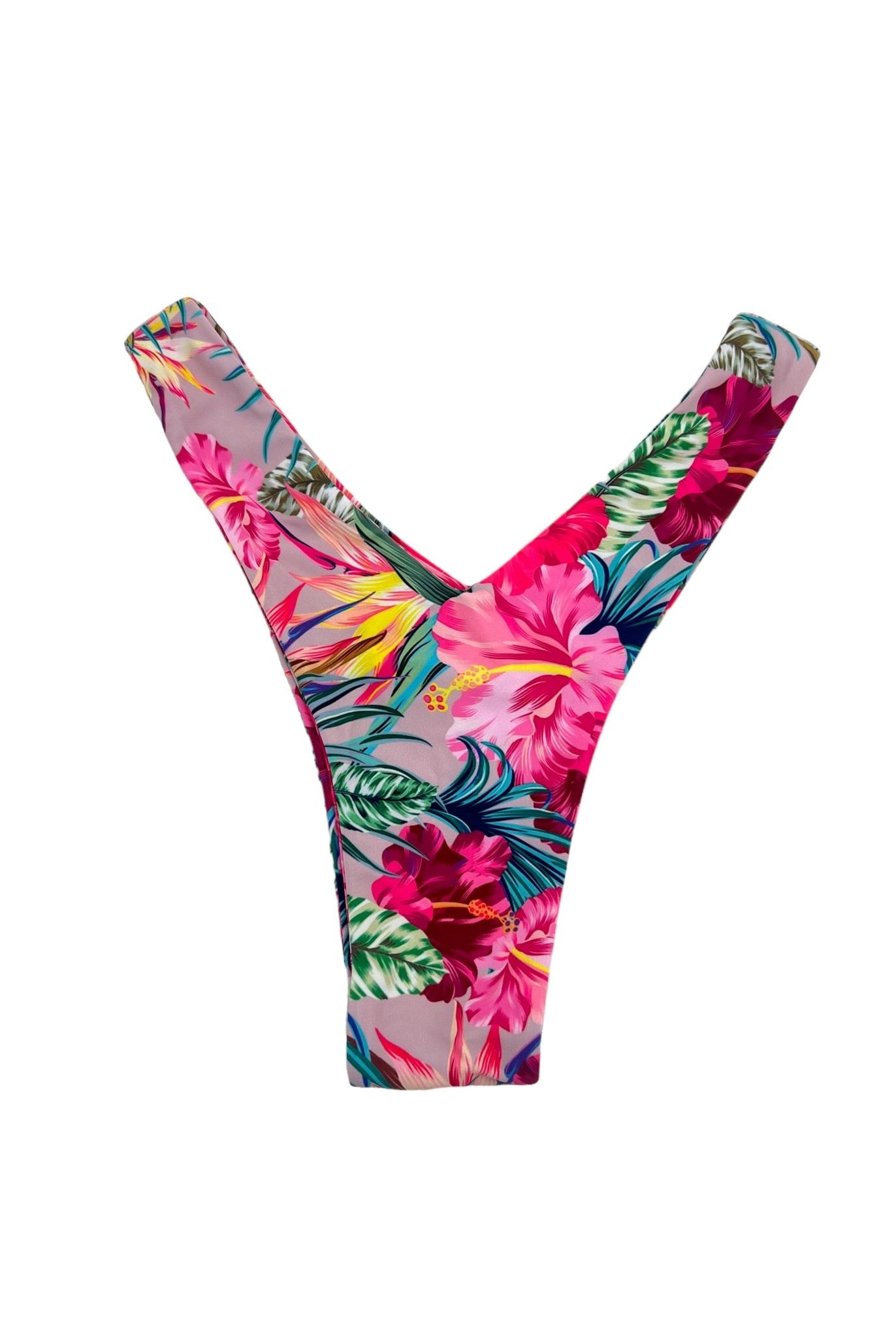 TAHITI Y CUT BOTTOM - Berry Beachy Swimwear