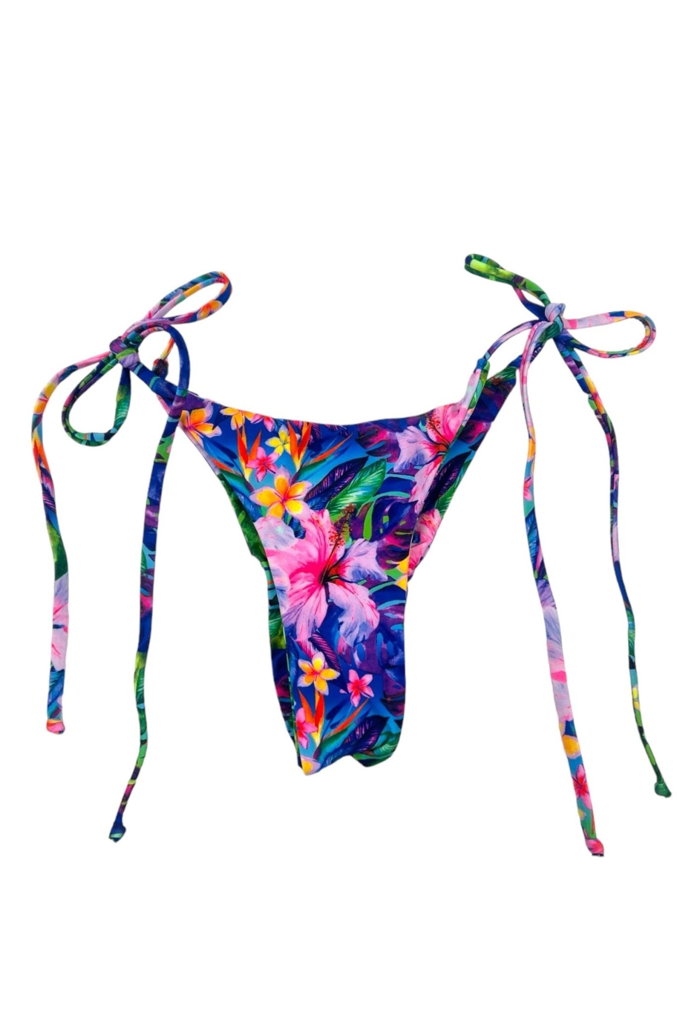 TROPICANA BLISS CHEEKY SCRUNCH BOTTOM - Berry Beachy Swimwear