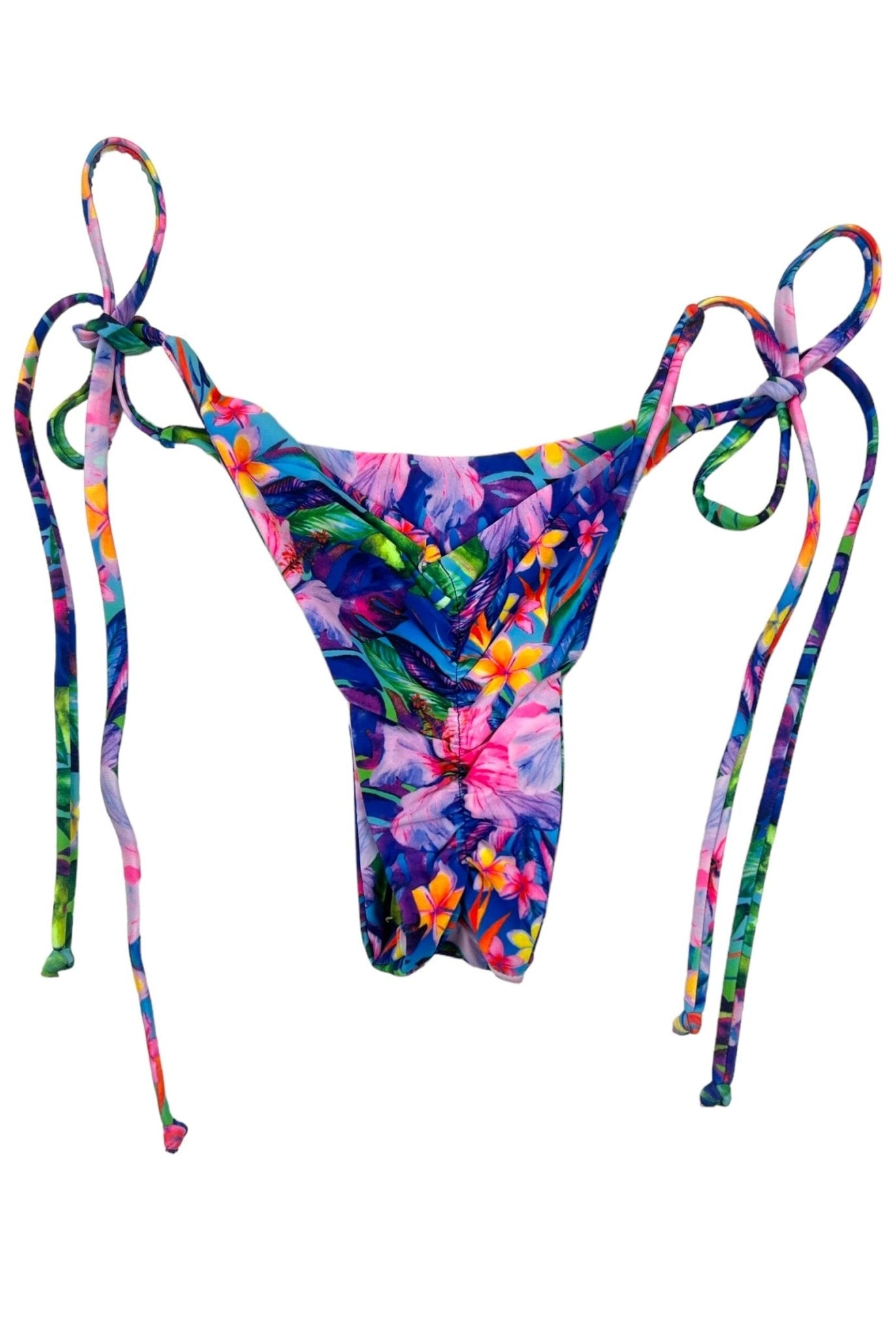 TROPICANA BLISS CHEEKY SCRUNCH BOTTOM - Berry Beachy Swimwear
