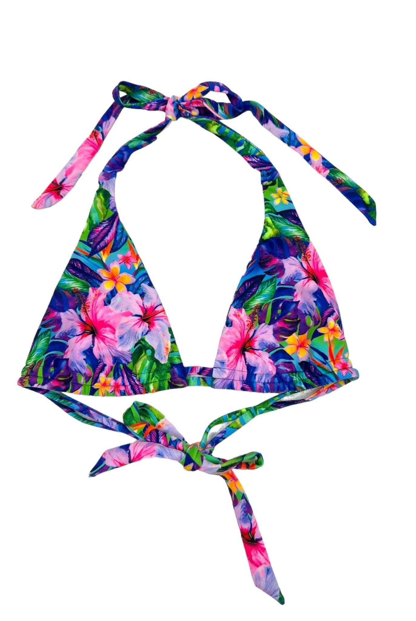 TROPICANA BLISS HALTER TOP - Berry Beachy Swimwear