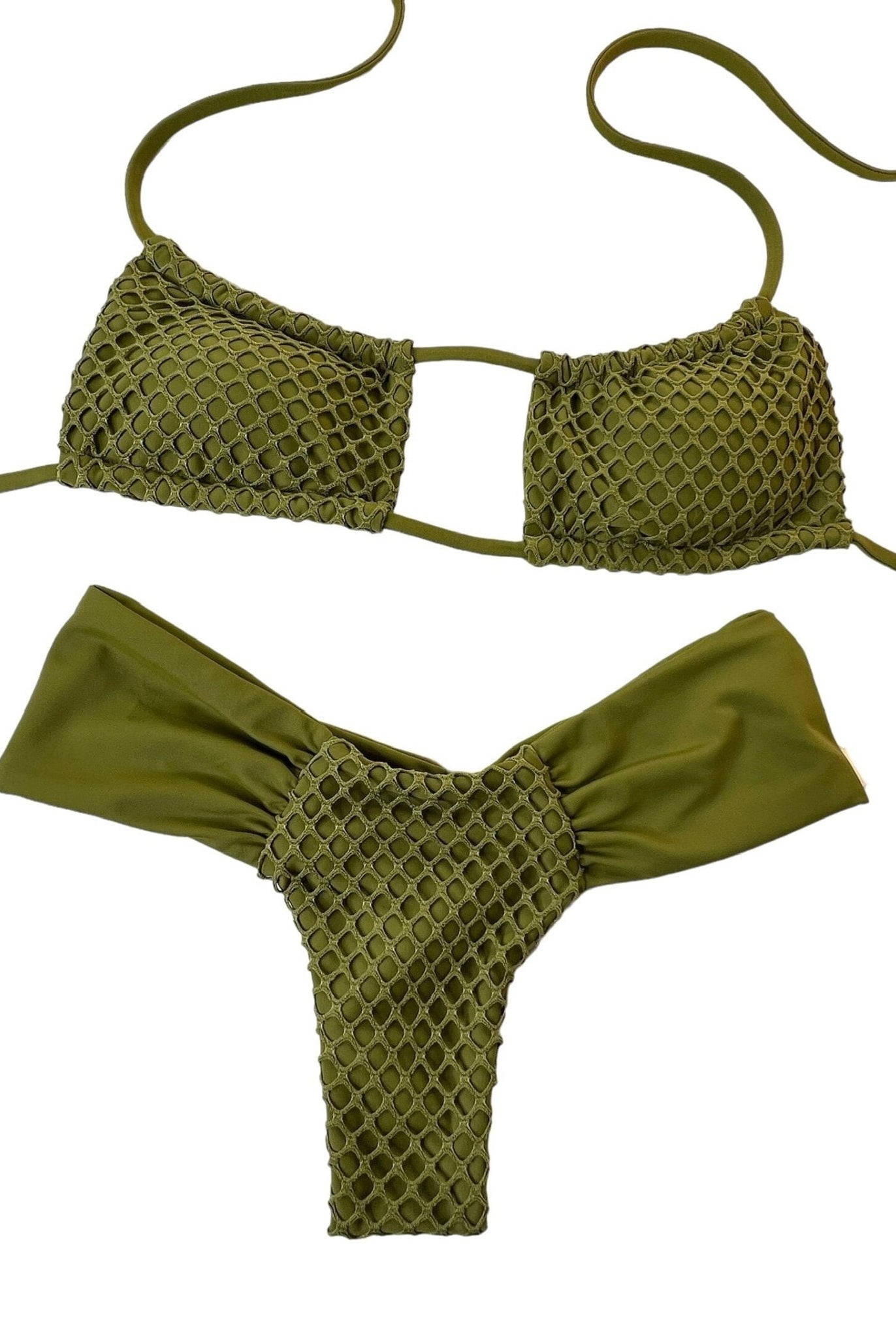 TULUM MULTIWAY TOP - SAGE - Berry Beachy Swimwear