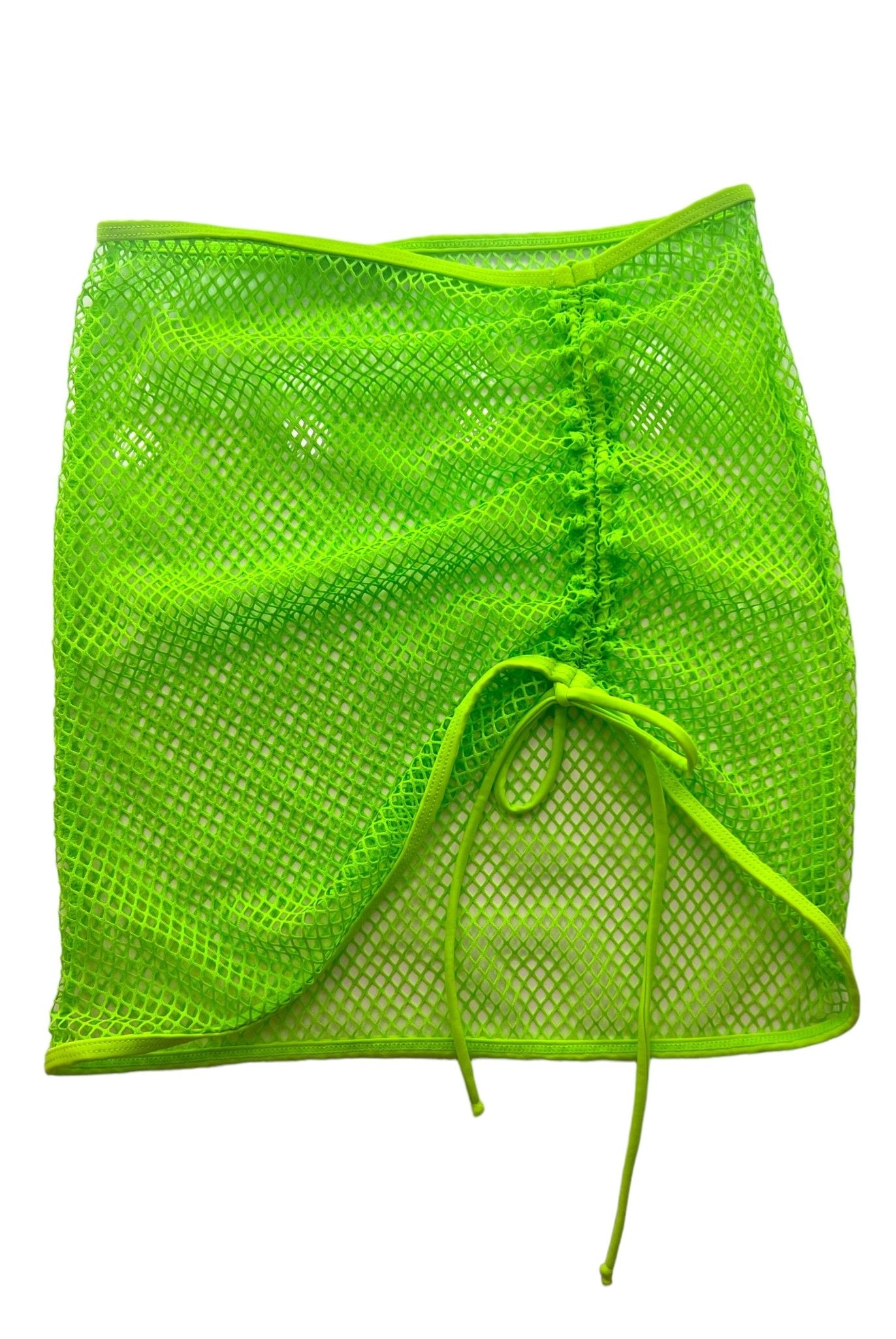 TULUM NEON SKIRT - NEON GREEN - Berry Beachy Swimwear