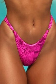 VIPER MINIMAL BOTTOM - PINK - Berry Beachy Swimwear