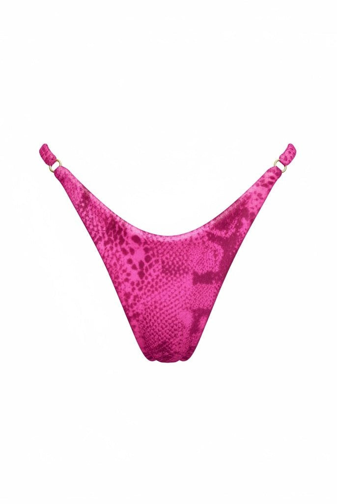 VIPER MINIMAL BOTTOM - PINK - Berry Beachy Swimwear