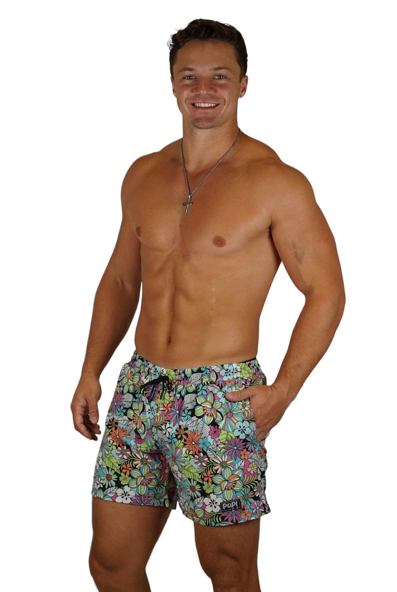 WONDERLAND TRUNKS 5.5" & 7.5" STRETCH - Berry Beachy Swimwear