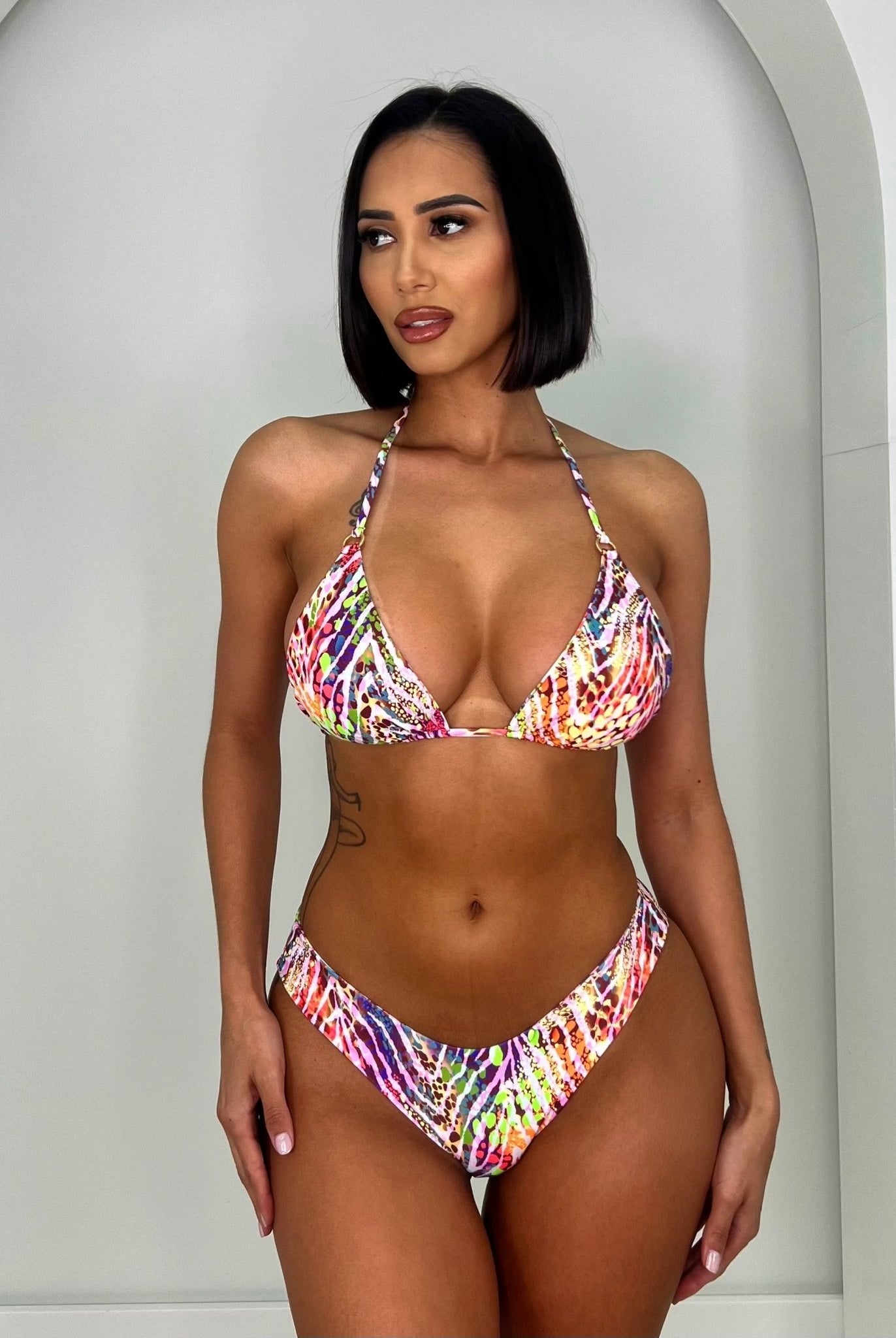 ZANZIBAR MODERATE CHEEKY BOTTOM - Berry Beachy Swimwear