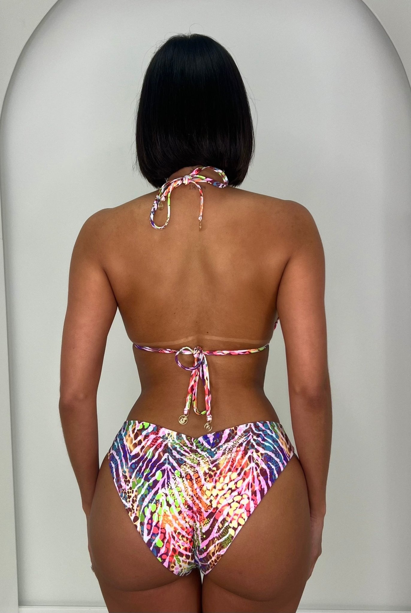 ZANZIBAR MODERATE CHEEKY BOTTOM - Berry Beachy Swimwear