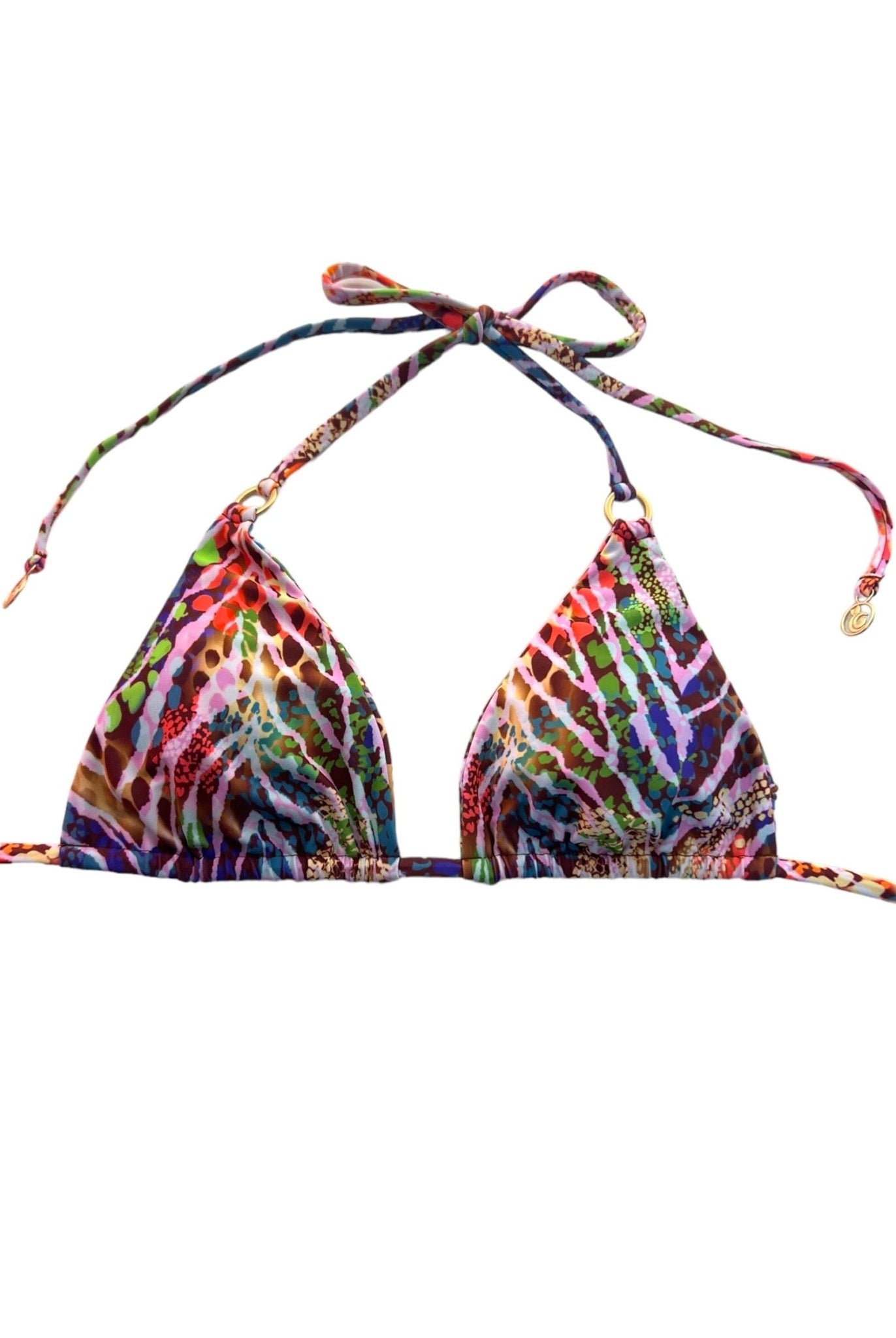 ZANZIBAR TRIANGLE TOP - Berry Beachy Swimwear