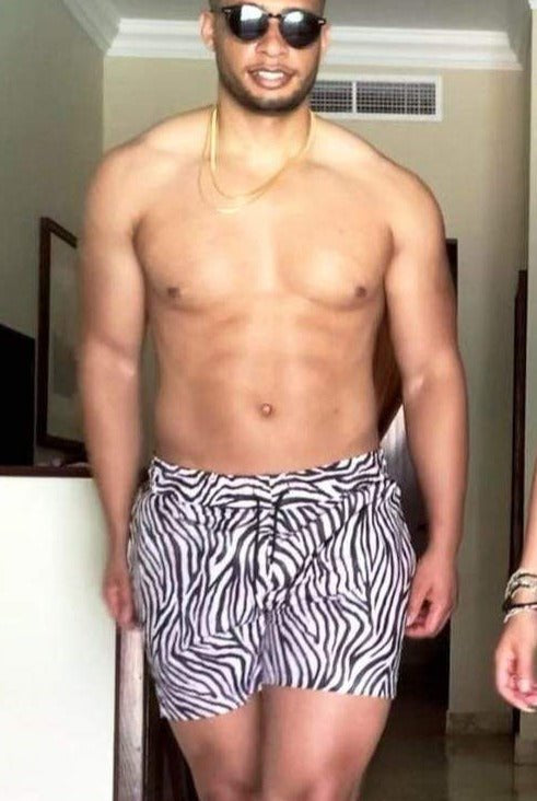 ZEKE MEN TRUNKS 5.5" & 7.5" STRETCH - Berry Beachy Swimwear