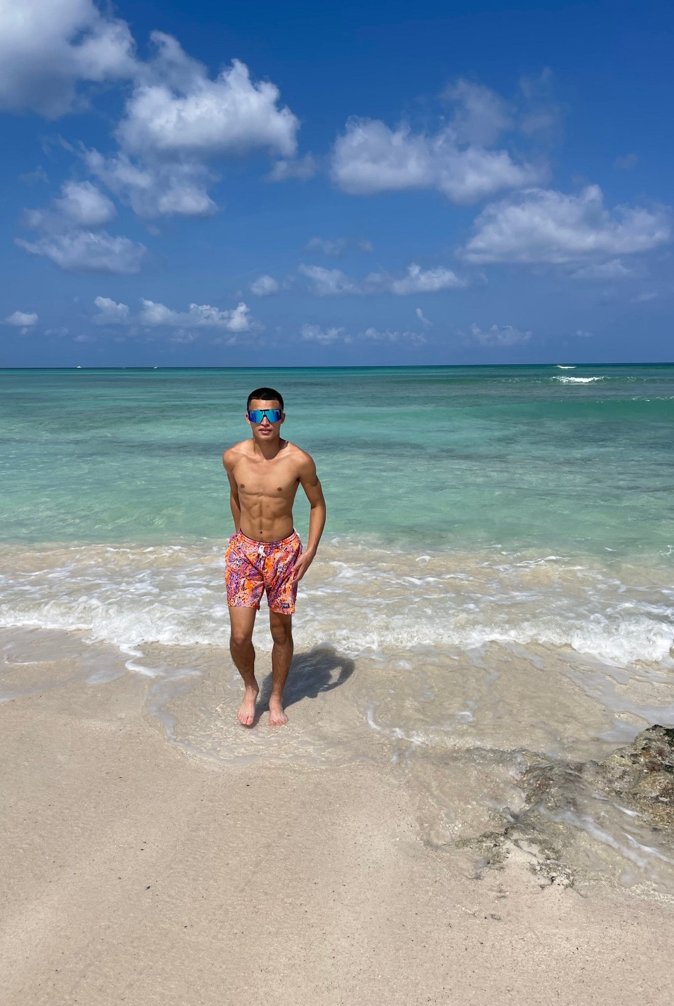 ZIGGY TRUNKS 5.5" & 7.5" STRETCH - Berry Beachy Swimwear
