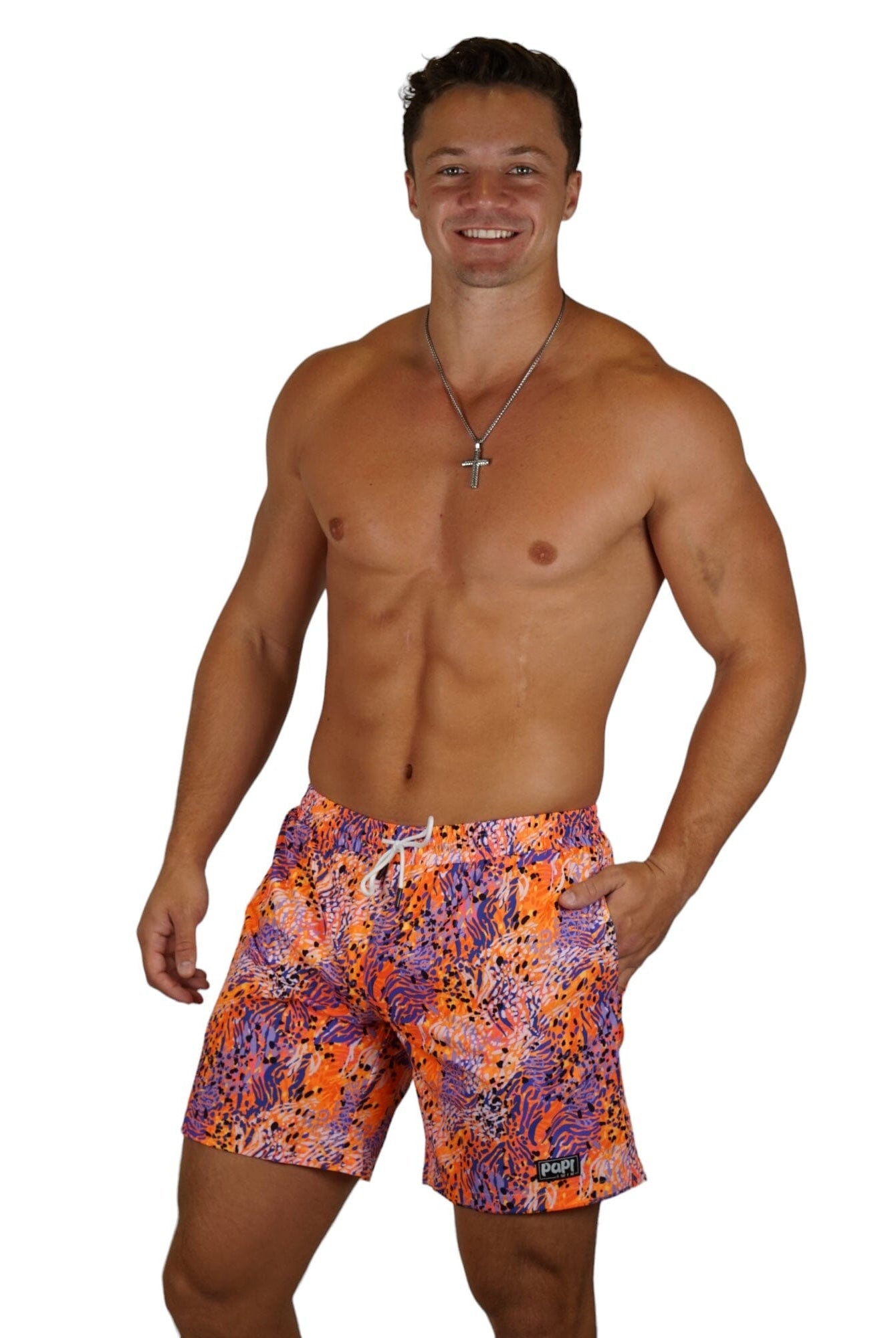 ZIGGY TRUNKS 5.5" & 7.5" STRETCH - Berry Beachy Swimwear