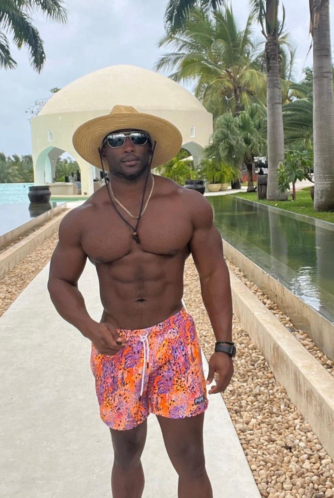 ZIGGY TRUNKS 5.5" & 7.5" STRETCH - Berry Beachy Swimwear