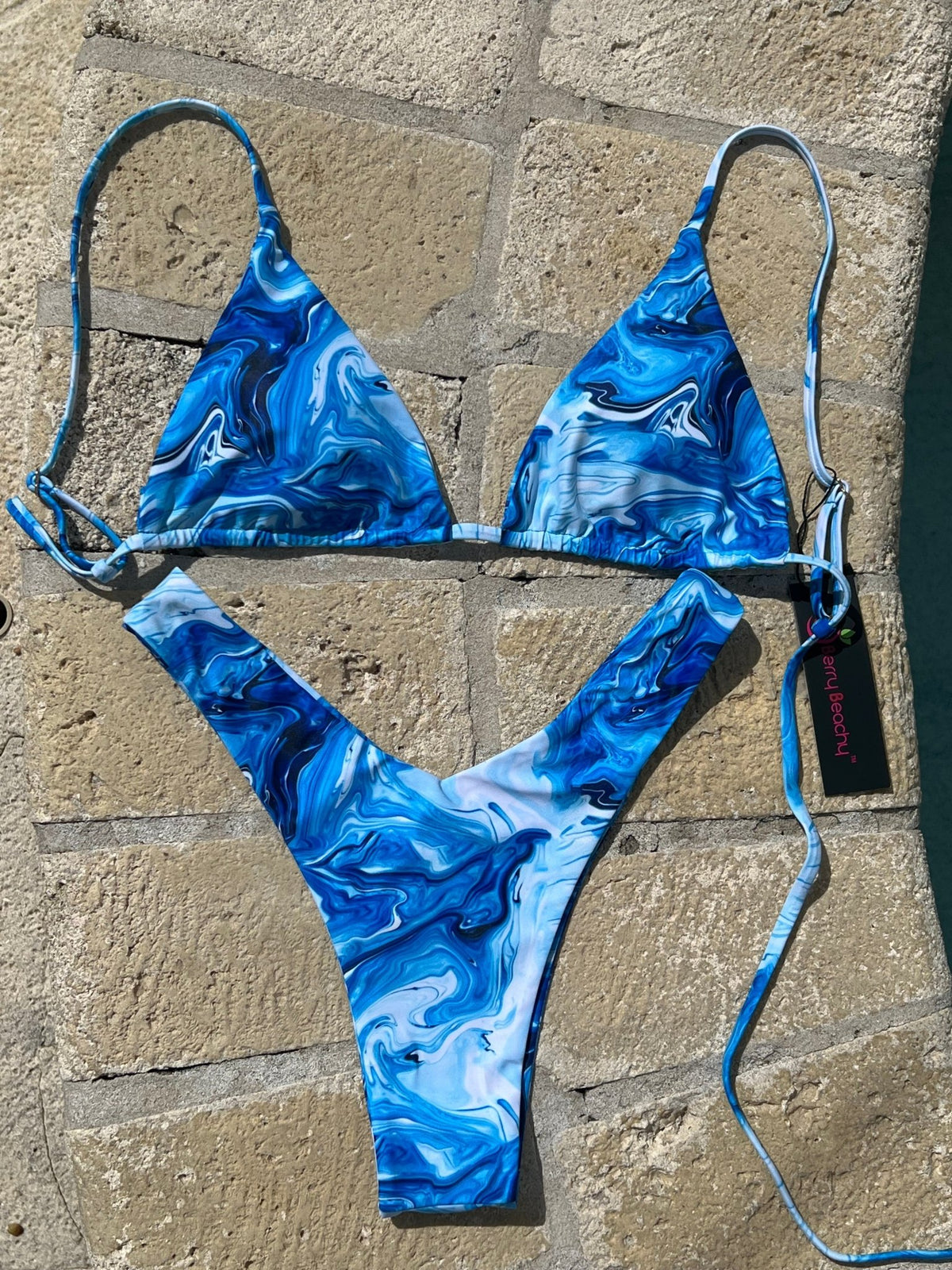 AZURE BRALETTE TOP - Berry Beachy Swimwear