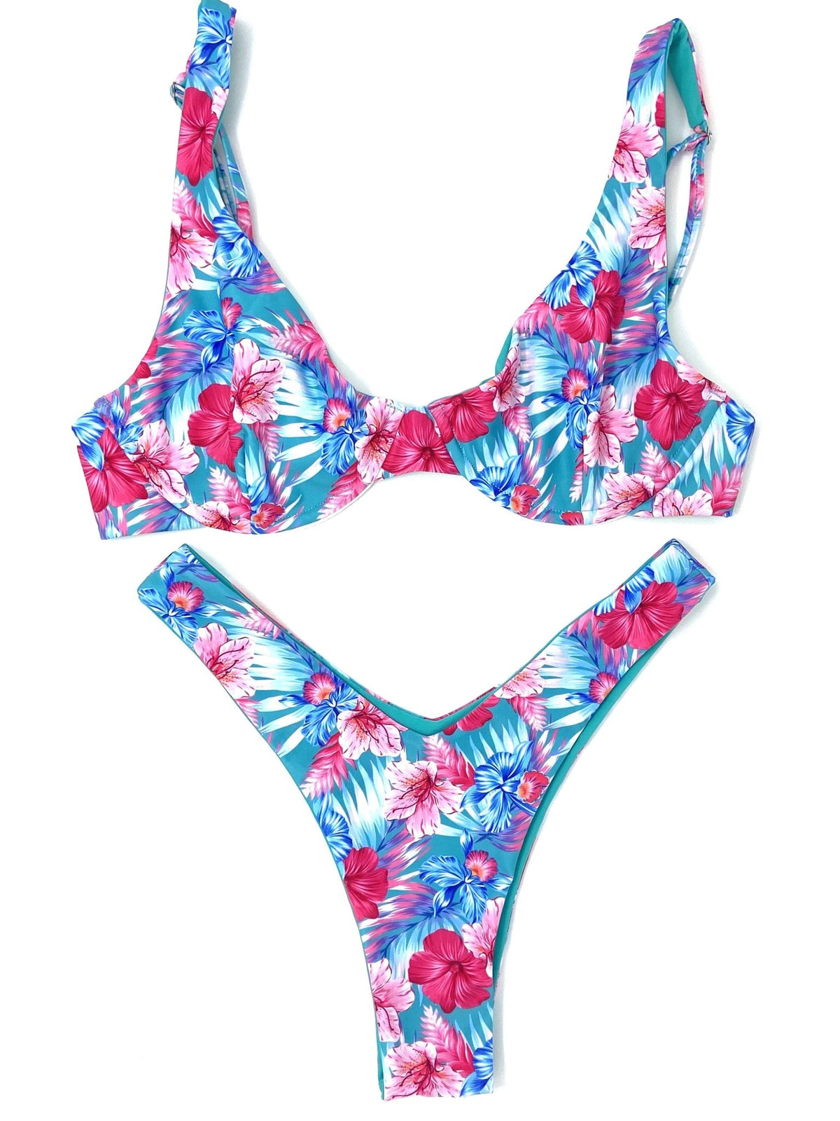 KAI UNDERWIRE TOP - Berry Beachy Swimwear