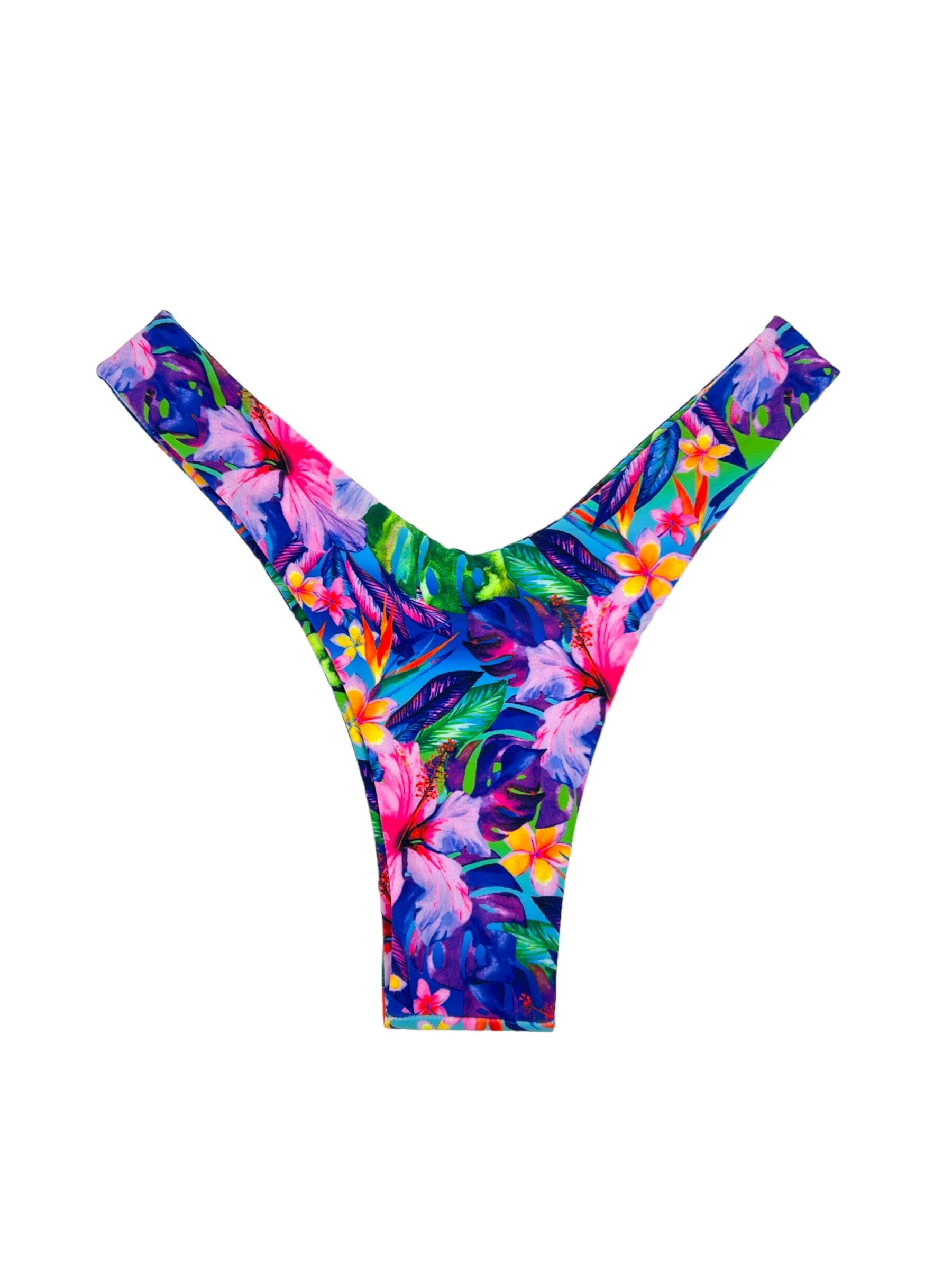 TROPICANA BLISS Y CUT BOTTOM - Berry Beachy Swimwear