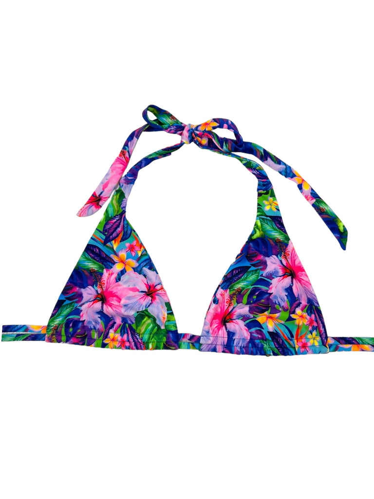 TROPICANA BLISS HALTER TOP - Berry Beachy Swimwear