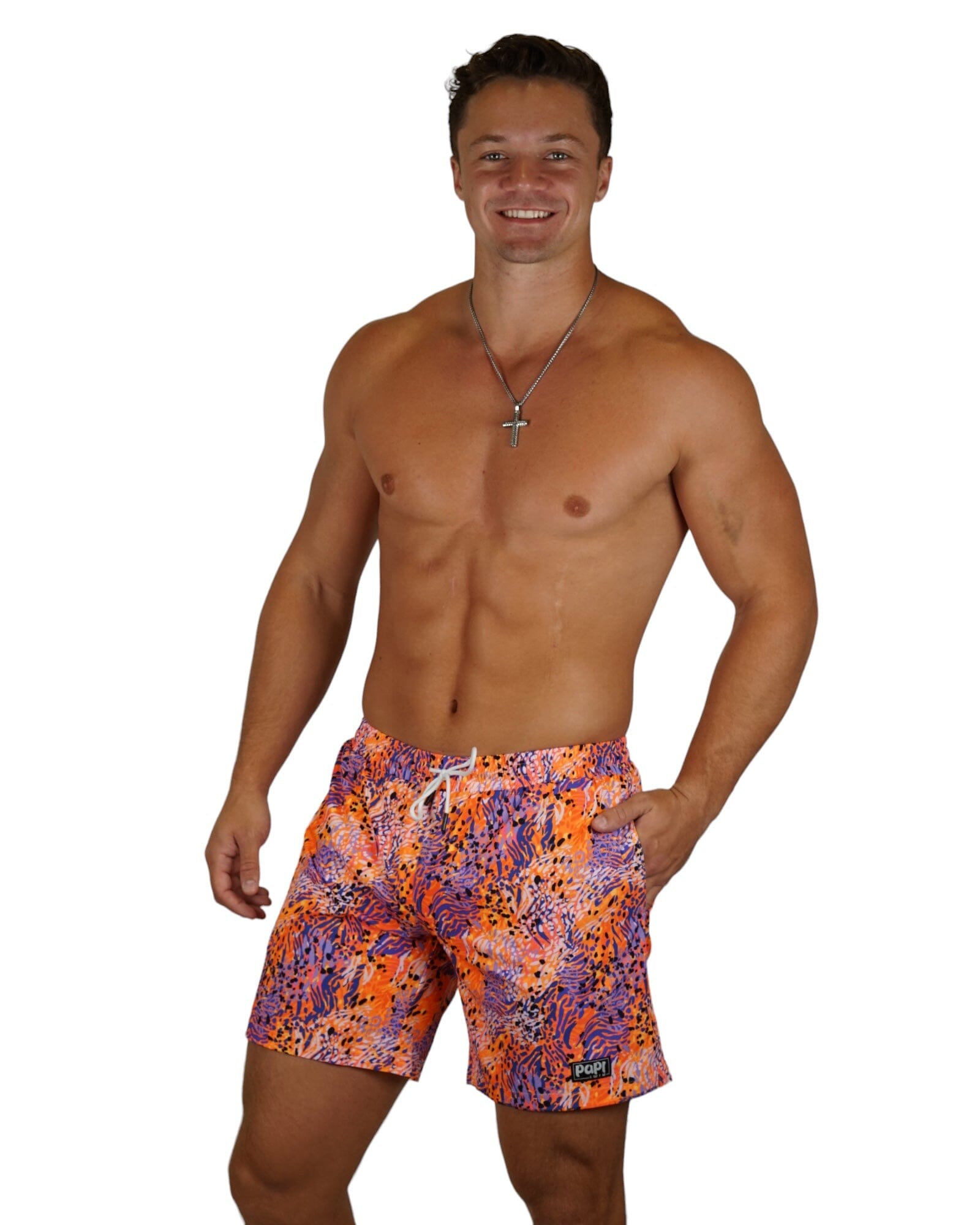 ZIGGY TRUNKS 5.5" & 7.5" STRETCH - Berry Beachy Swimwear