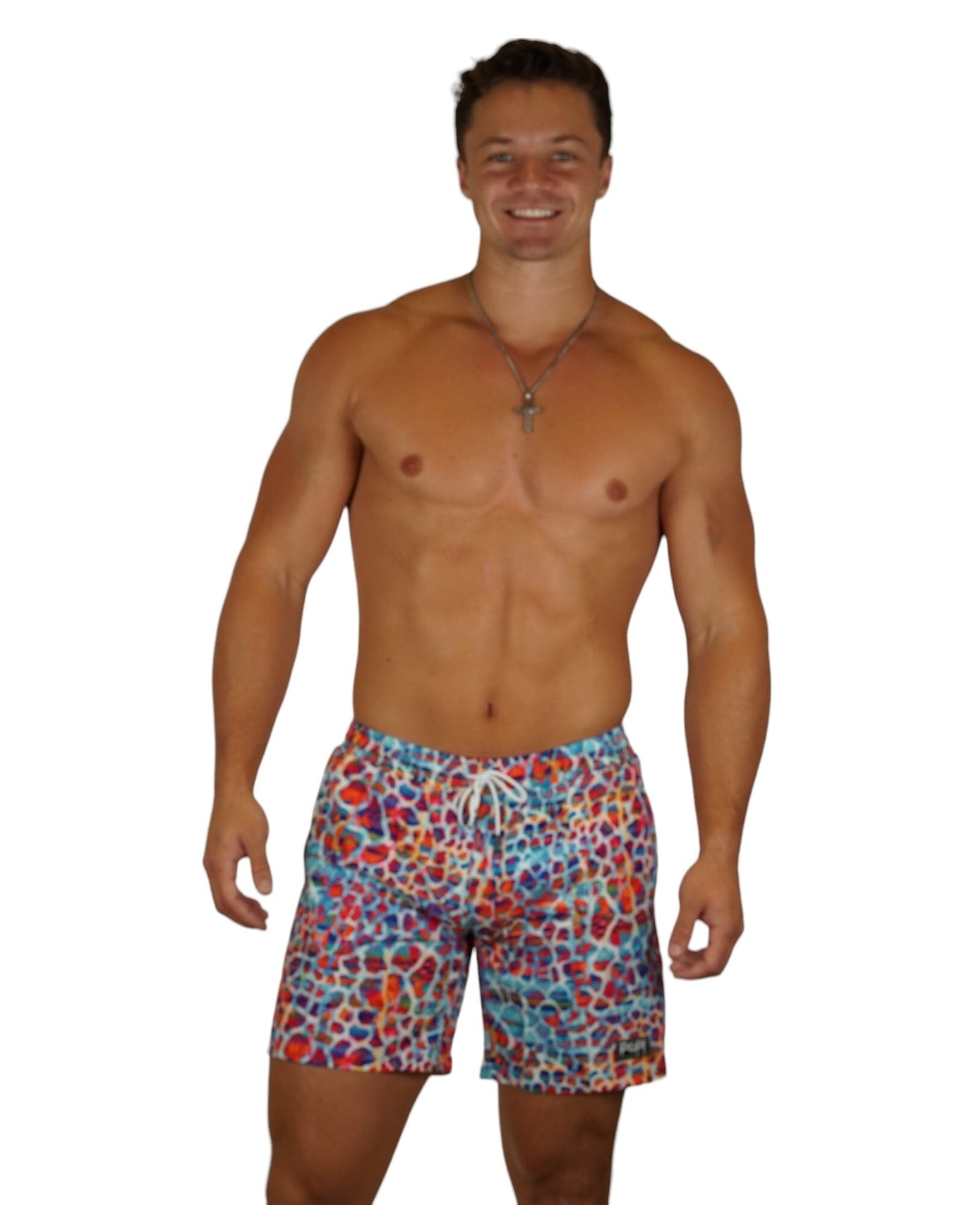 CRUSH TRUNKS 5.5" & 7.5" STRETCH - Berry Beachy Swimwear