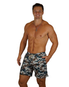 CADET MEN TRUNKS 5.5" & 7.5" STRETCH- FOREST - Berry Beachy Swimwear