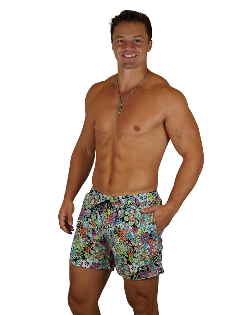 WONDERLAND TRUNKS 5.5" & 7.5" STRETCH - Berry Beachy Swimwear