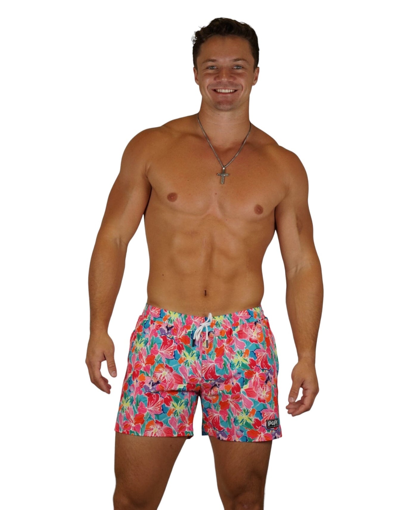 MOANA TRUNKS 5.5" & 7.5" STRETCH - Berry Beachy Swimwear