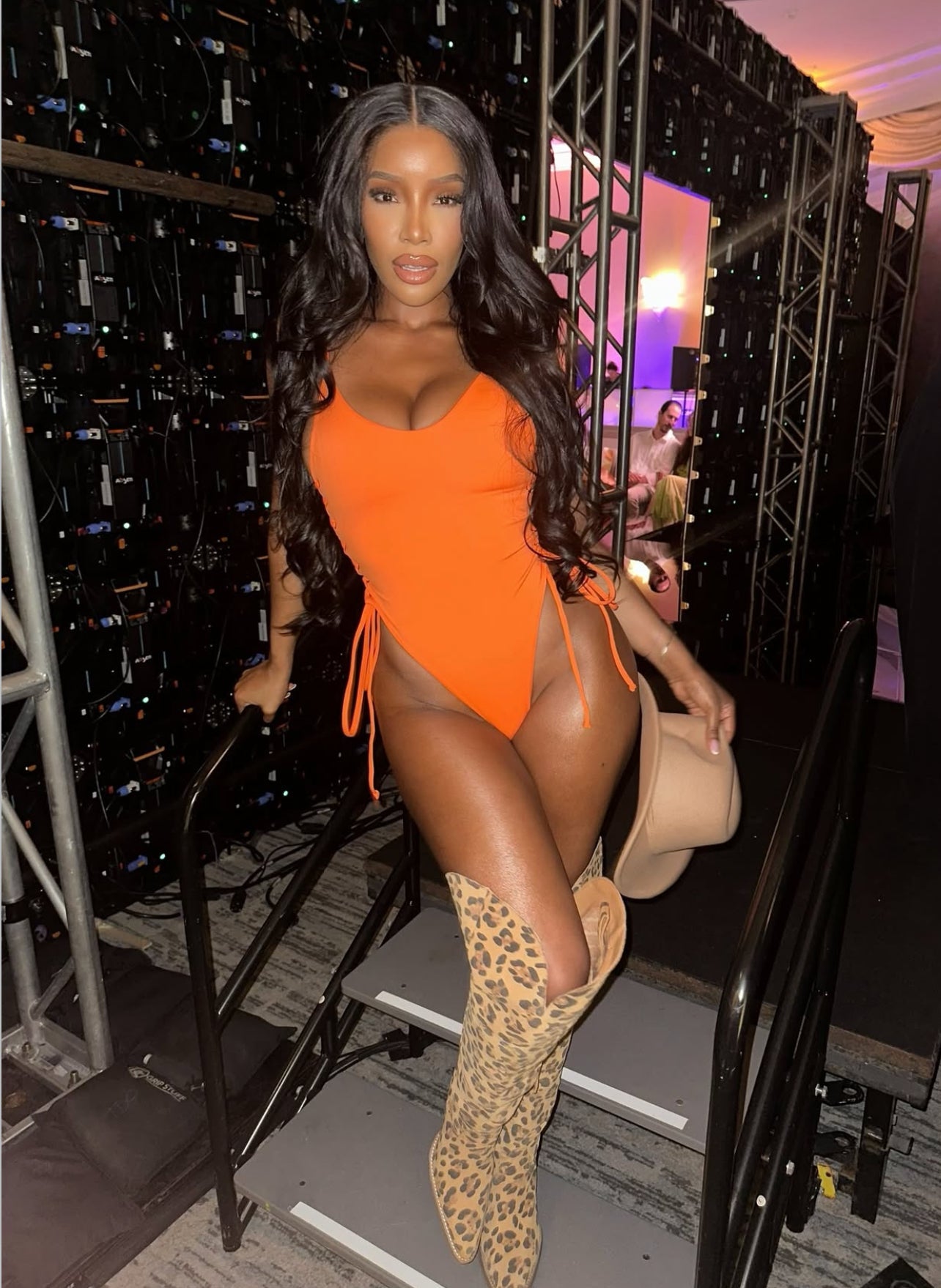 ADELE ONE PIECE - ORANGE - Berry Beachy Swimwear