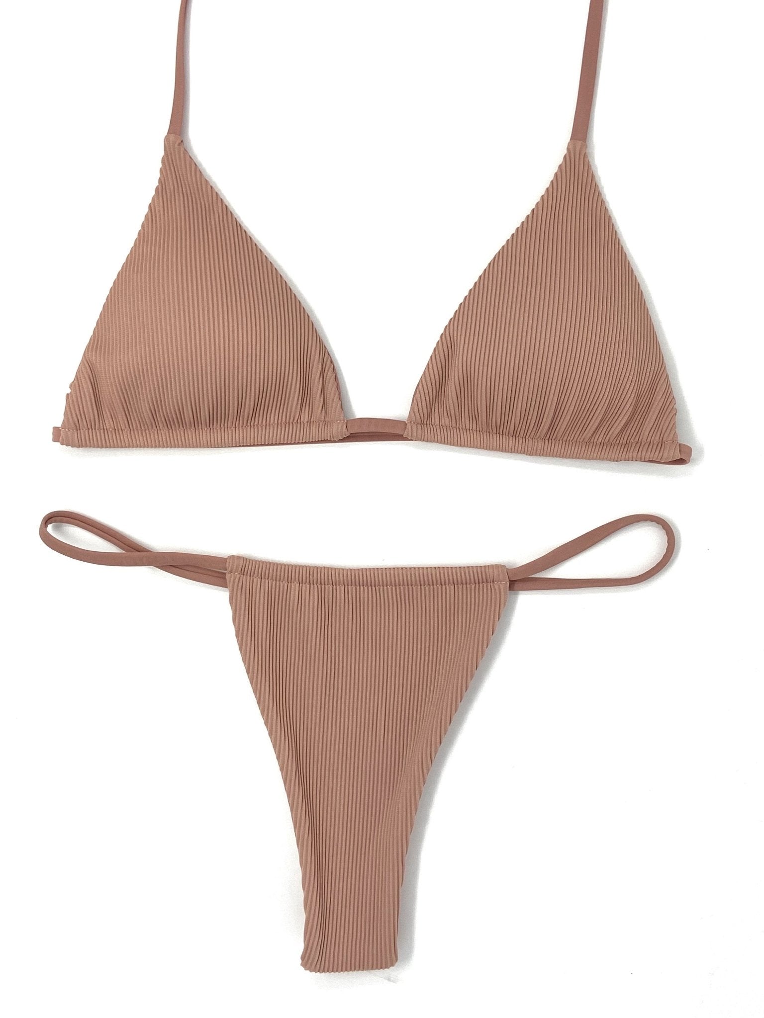 ARISTA SLIDE BOTTOM - DUSTY PINK - Berry Beachy Swimwear