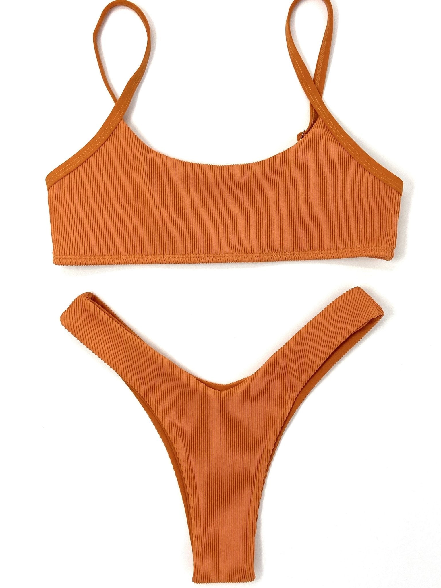 ARISTA Y CUT BOTTOM - GINGER - Berry Beachy Swimwear