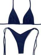 AUTUMN V CUT BOTTOM - BLUEBERRY - Berry Beachy Swimwear