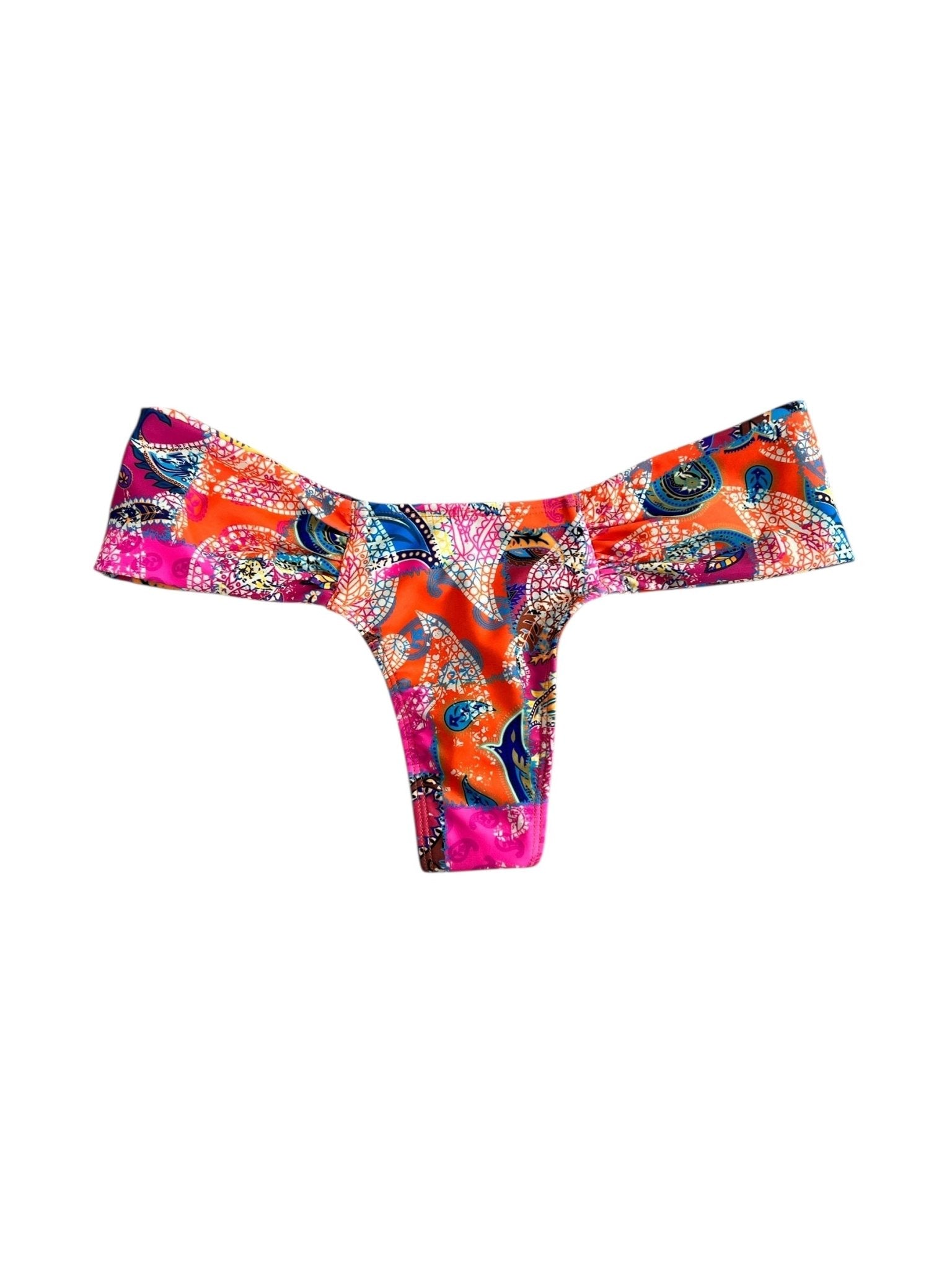BANDANA BAY RUCHED BOTTOM - Berry Beachy Swimwear