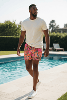 BANDANA BAY TRUNKS 5.5" & 7.5" STRETCH - Berry Beachy Swimwear