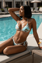 BERRY BEACHY CHEEKY SCRUNCH BOTTOM - Berry Beachy Swimwear