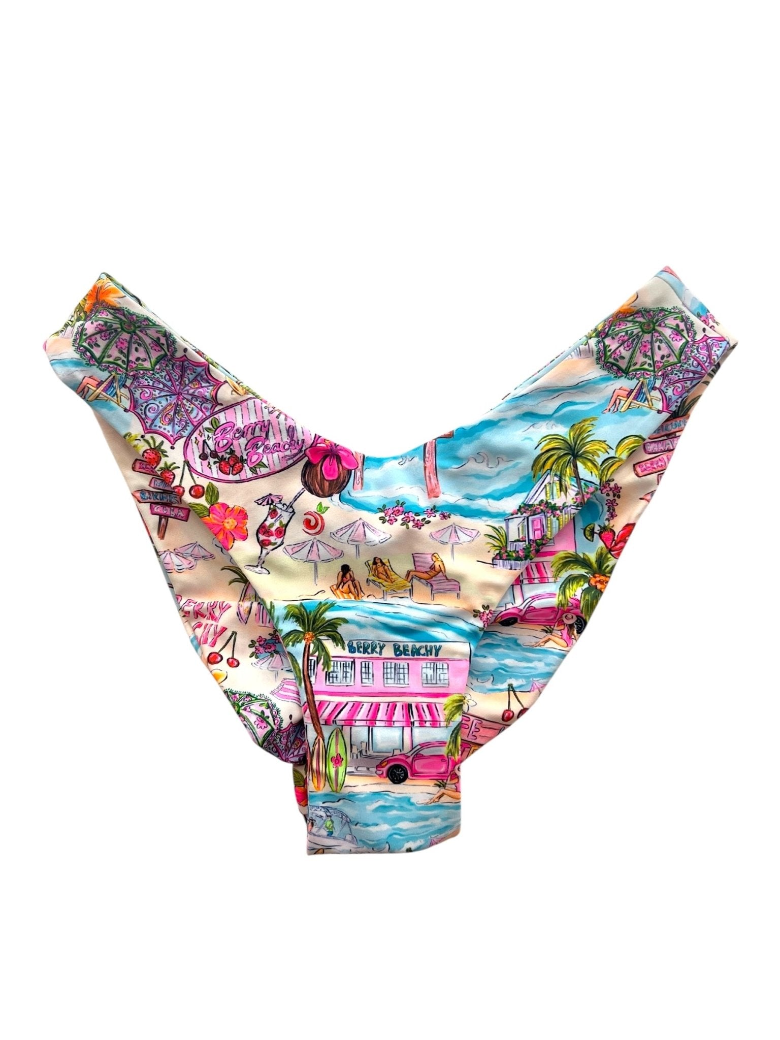 BERRY BEACHY MODERATE BOTTOM - Berry Beachy Swimwear