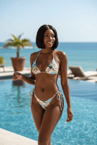 BERRY BEACHY TRIANGLE TOP - Berry Beachy Swimwear