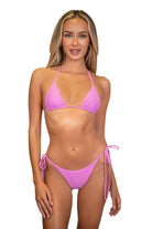 BERRY CHEEKY SCRUNCH BOTTOM - PEONY - Berry Beachy Swimwear