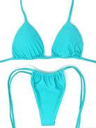 BERRY ITTY SLIDE BOTTOM - TEAL - Berry Beachy Swimwear