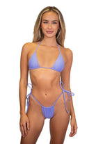 BERRY ITTY TRIANGLE TOP - GRAPE - Berry Beachy Swimwear