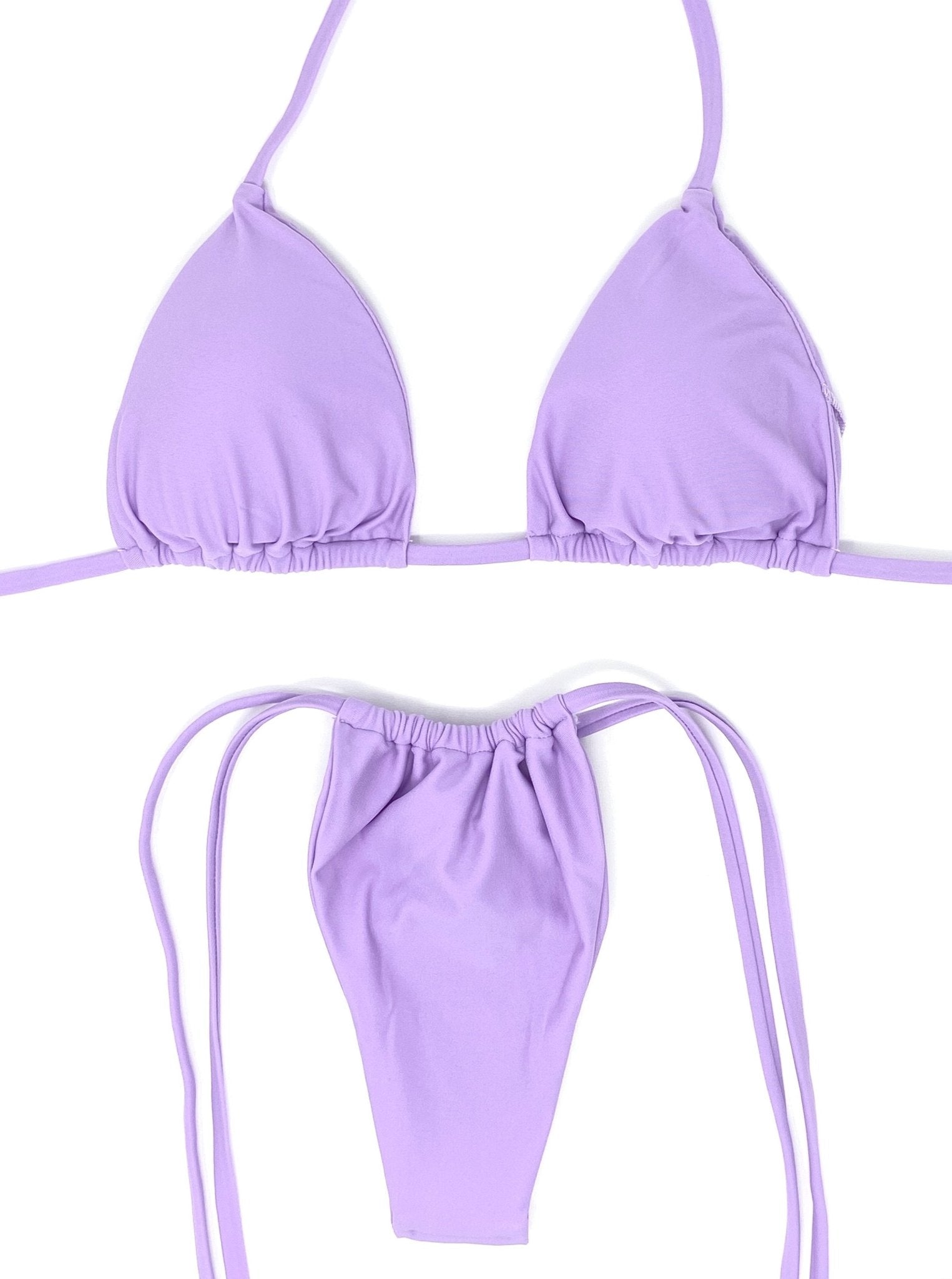 BERRY ITTY TRIANGLE TOP - LAVENDER - Berry Beachy Swimwear