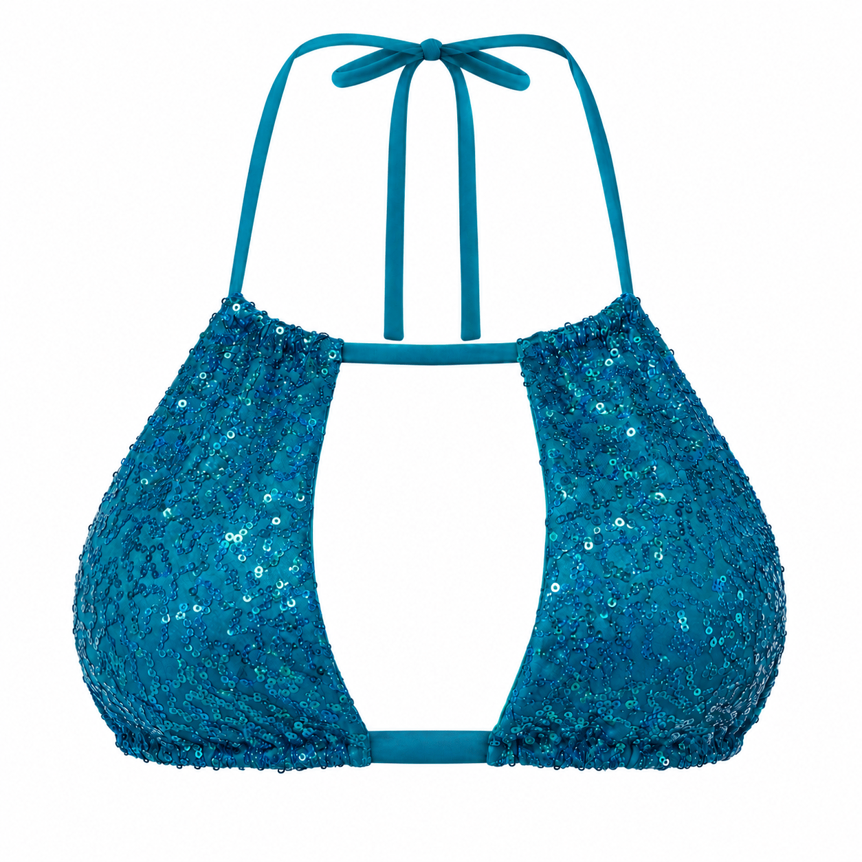 BLADE TOP -BLUE - Berry Beachy Swimwear