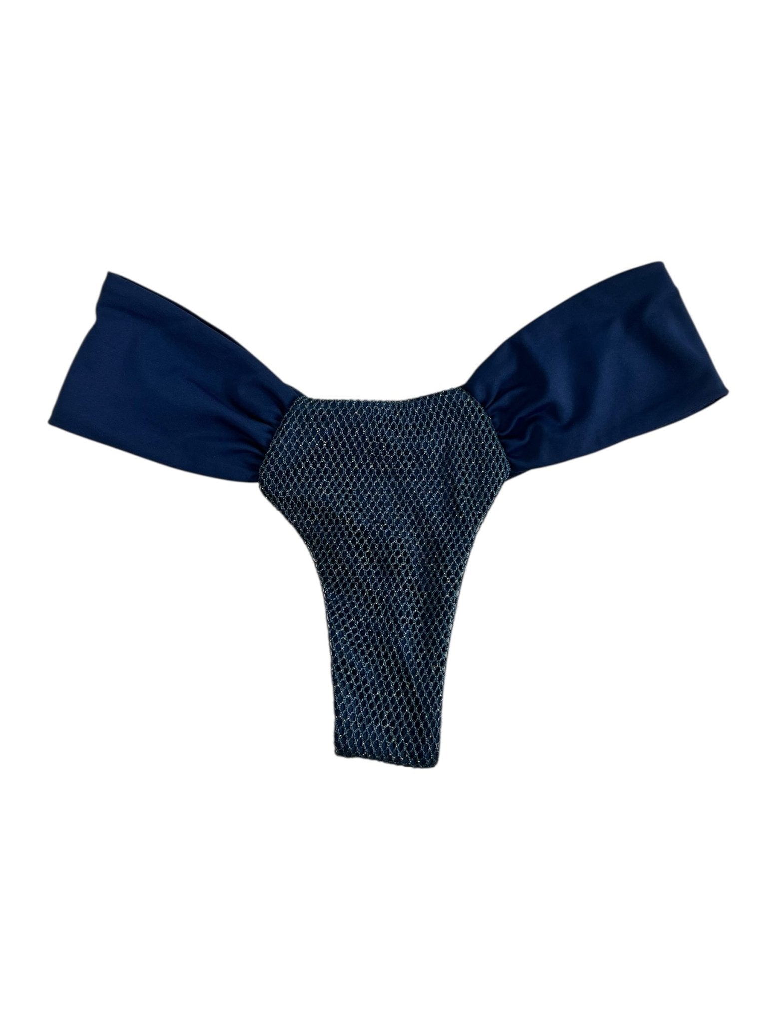 BLUE RODEO RUCHED BOTTOM - NAVY BLUE - Berry Beachy Swimwear