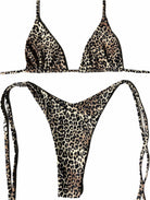 CHEETARA V CUT BOTTOM - CHEETAH - Berry Beachy Swimwear