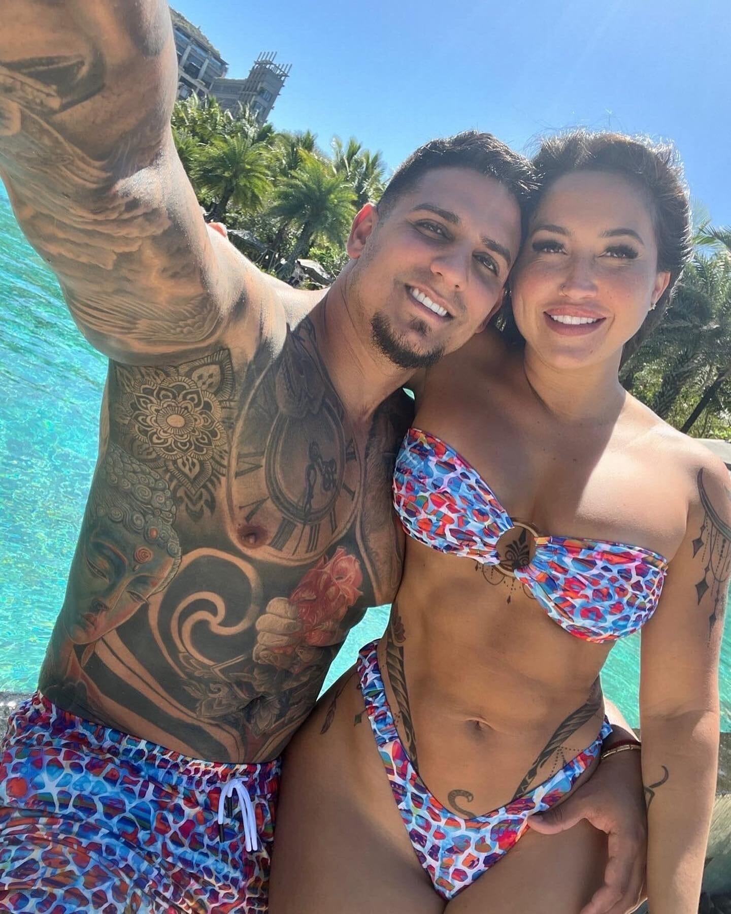 CRUSH TRUNKS 5.5" & 7.5" STRETCH - Berry Beachy Swimwear