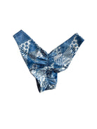 DENIM DAZE MODERATE CHEEKY BOTTOM - Berry Beachy Swimwear